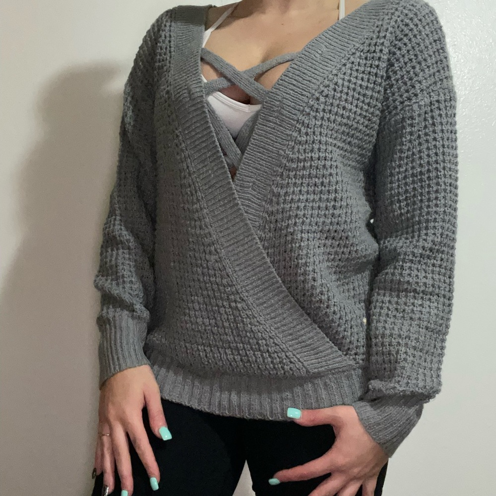 Grey sweater medium